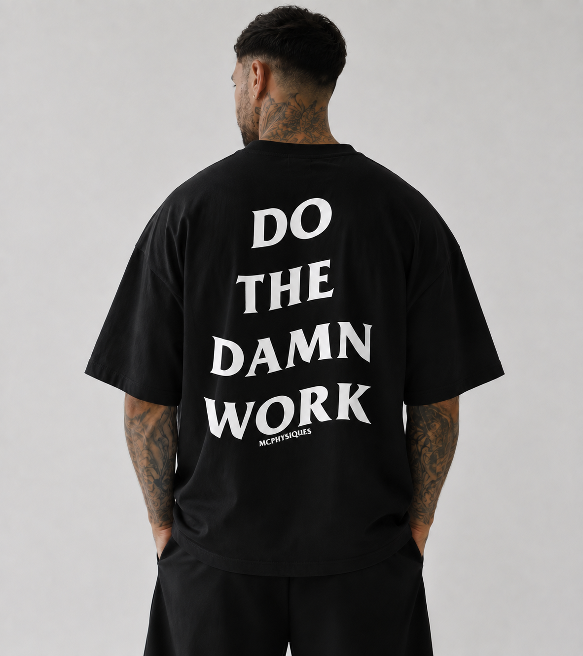 DO THE DAMN WORK Pump Cover