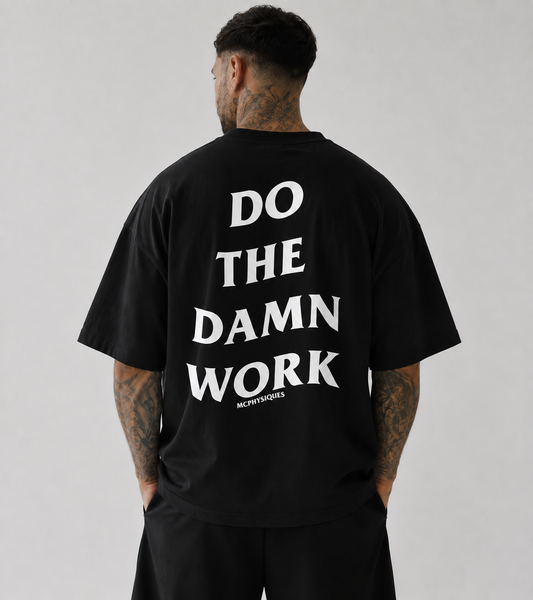 DO THE DAMN WORK Pump Cover