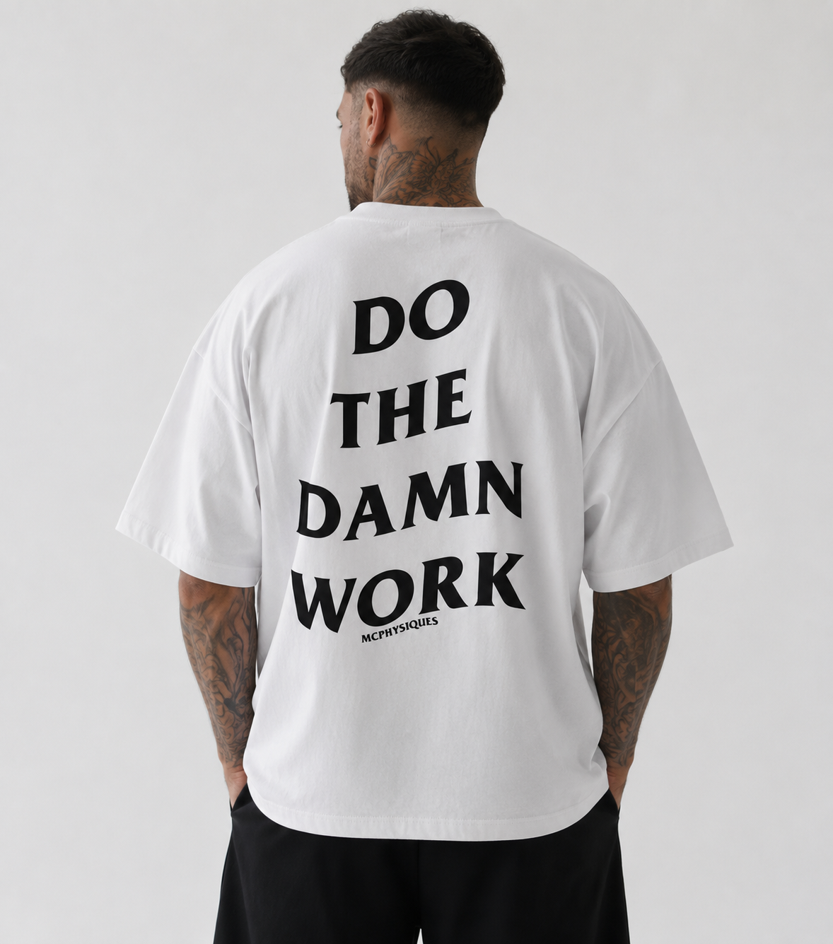 DO THE DAMN WORK Pump Cover