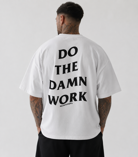 DO THE DAMN WORK Pump Cover